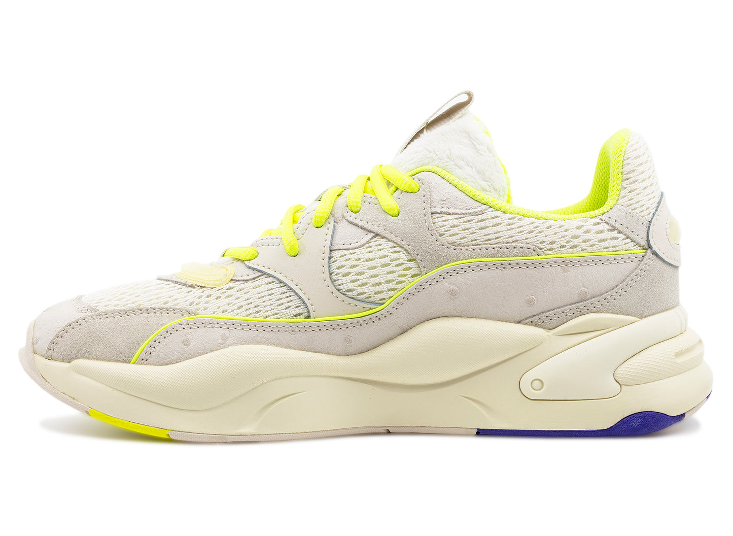 Puma RS-2K Future Mutants Men's Shoes in Whisper White / Fizzy Yellow