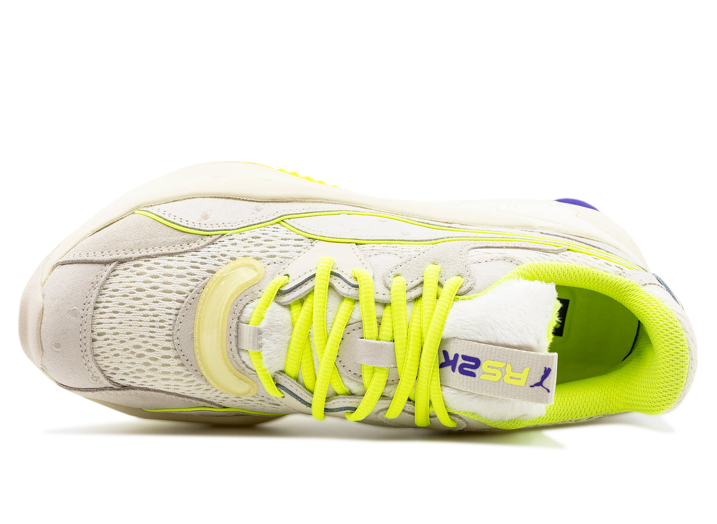 Puma RS-2K Future Mutants Men's Shoes in Whisper White / Fizzy Yellow