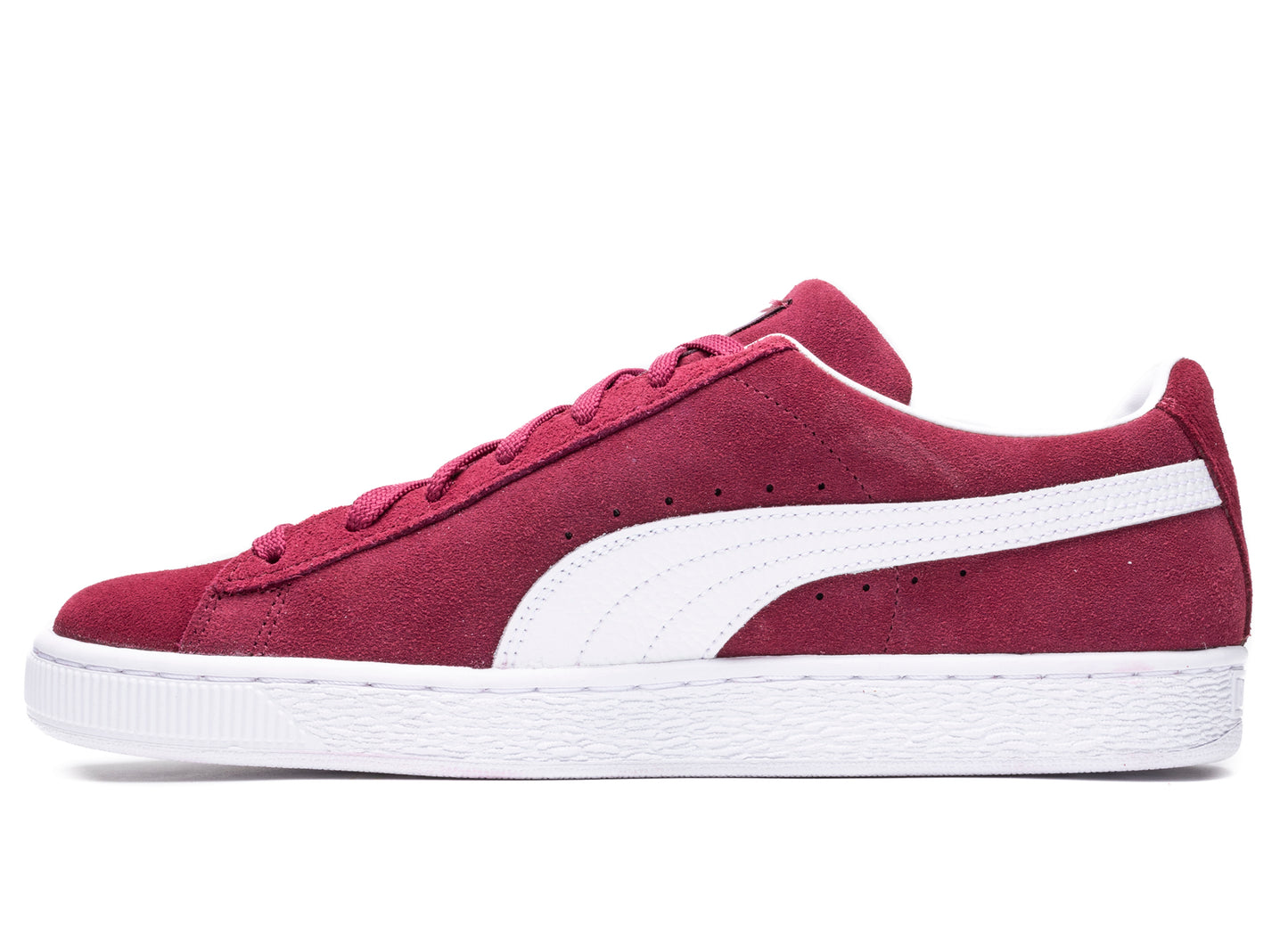 Puma Suede Status Symbol in Rhododendron / Puma White - view 3