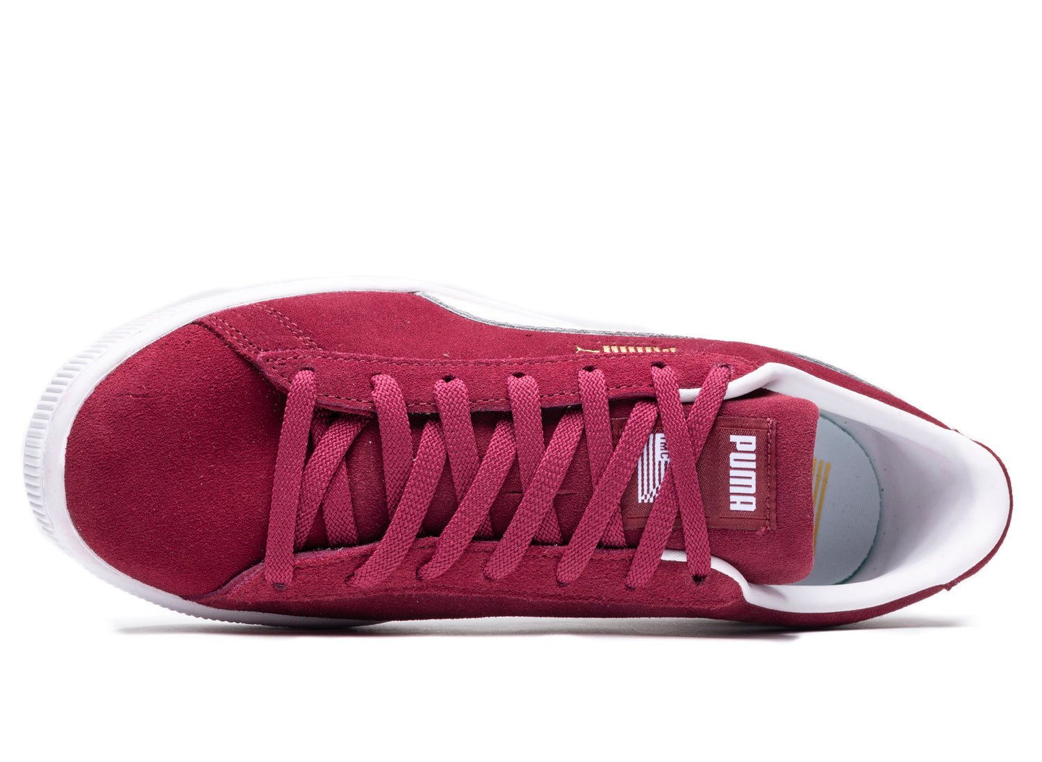 Puma Suede Status Symbol in Rhododendron / Puma White - view 4