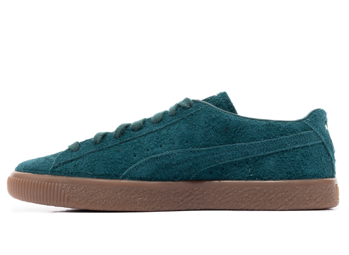 Puma VTG Hairy Suede in Varsity Green & Gum