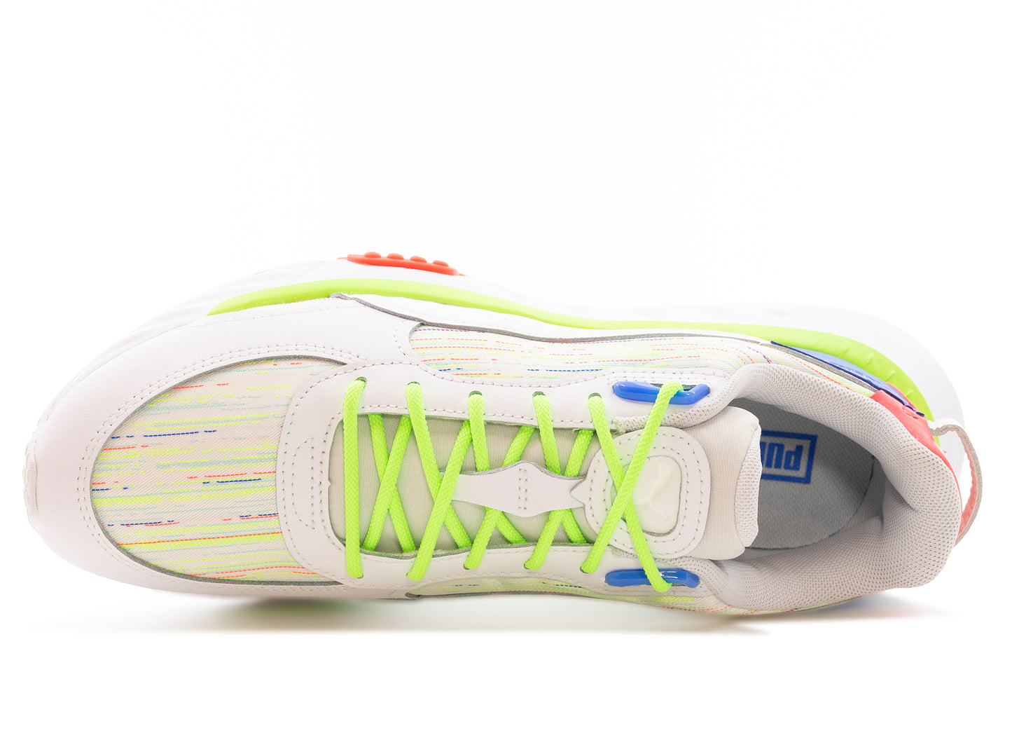 Puma Wild Rider Spectra in Puma White / Bluemazing