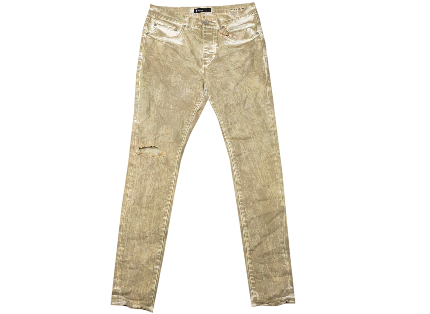 Purple Brand Khaki Mechanic Dirty Jeans