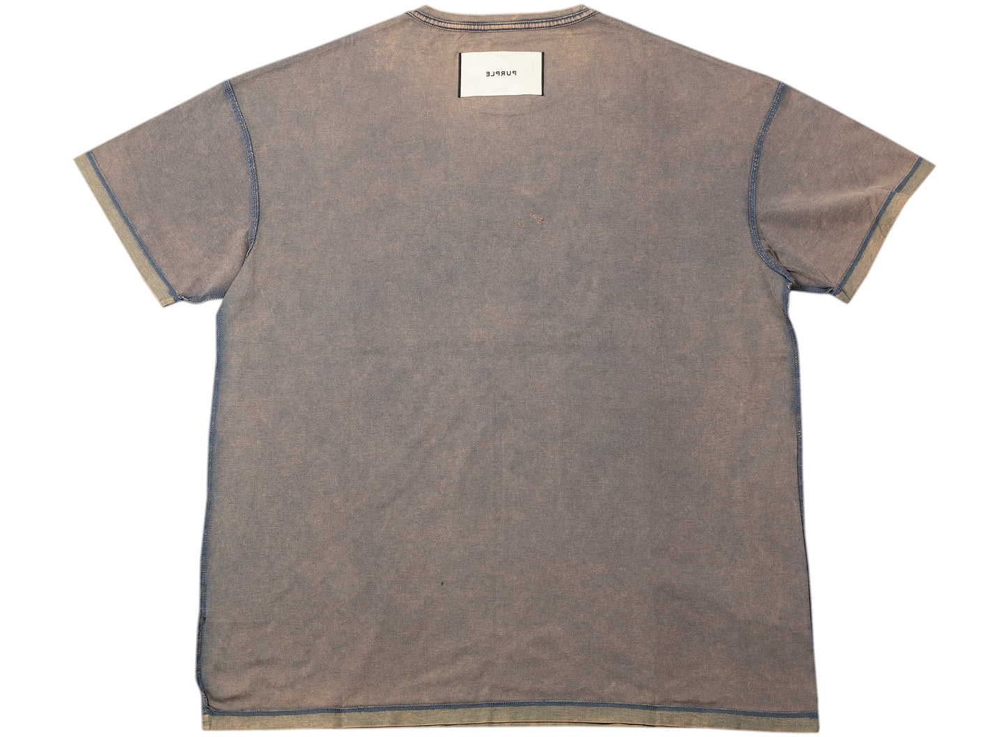 Camiseta Mercerized Inside-Out de Purple Brand en Gris