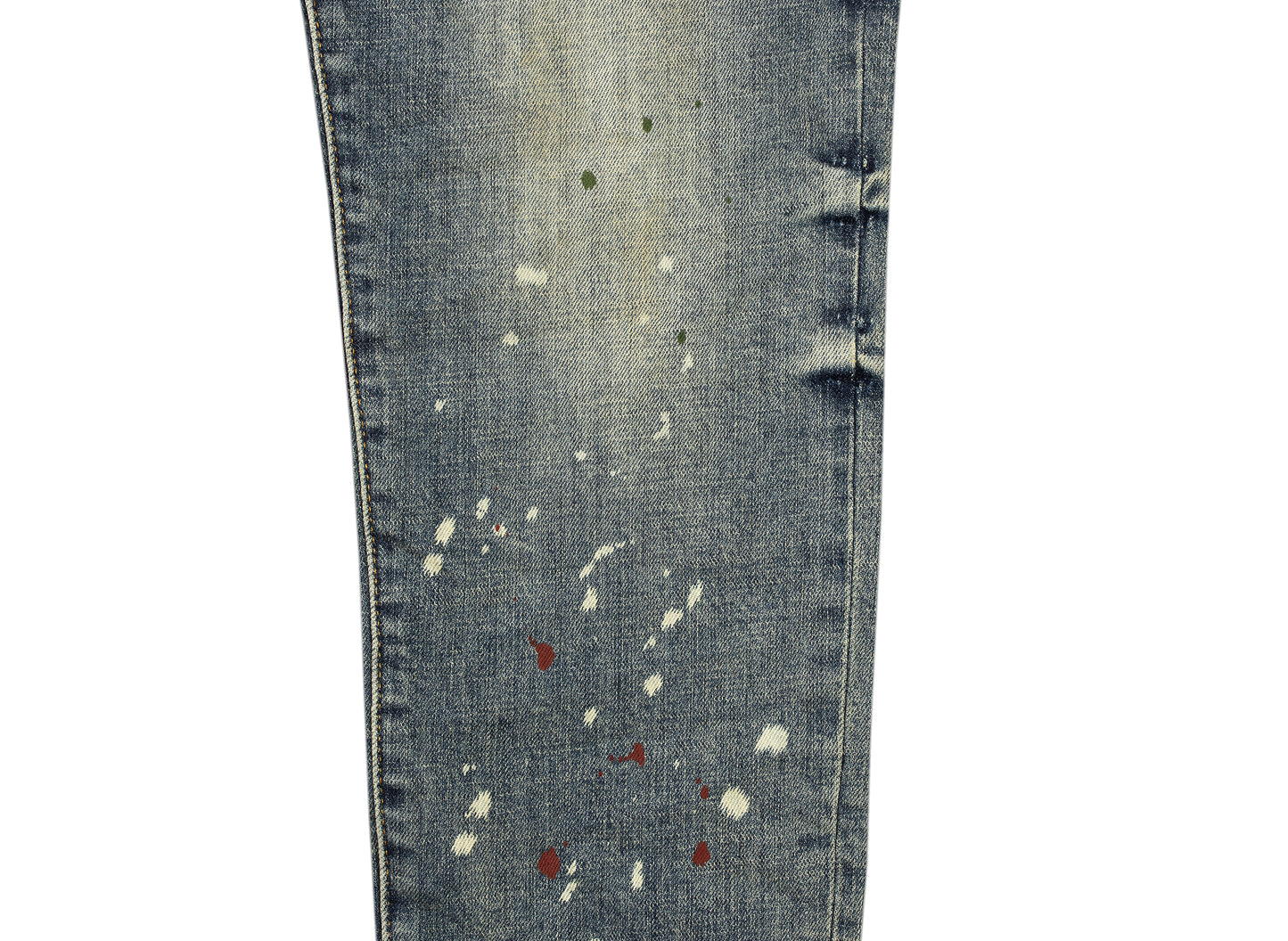 Purple Brand Vintage Spotted Indigo Jeans