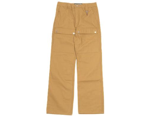 Reese Cooper Brushed Cotton Canvas Front Pocket Pants in Wheat