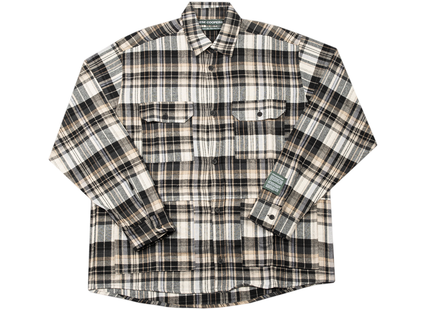 Reese Cooper Oversized Leichtes Flanellhemd