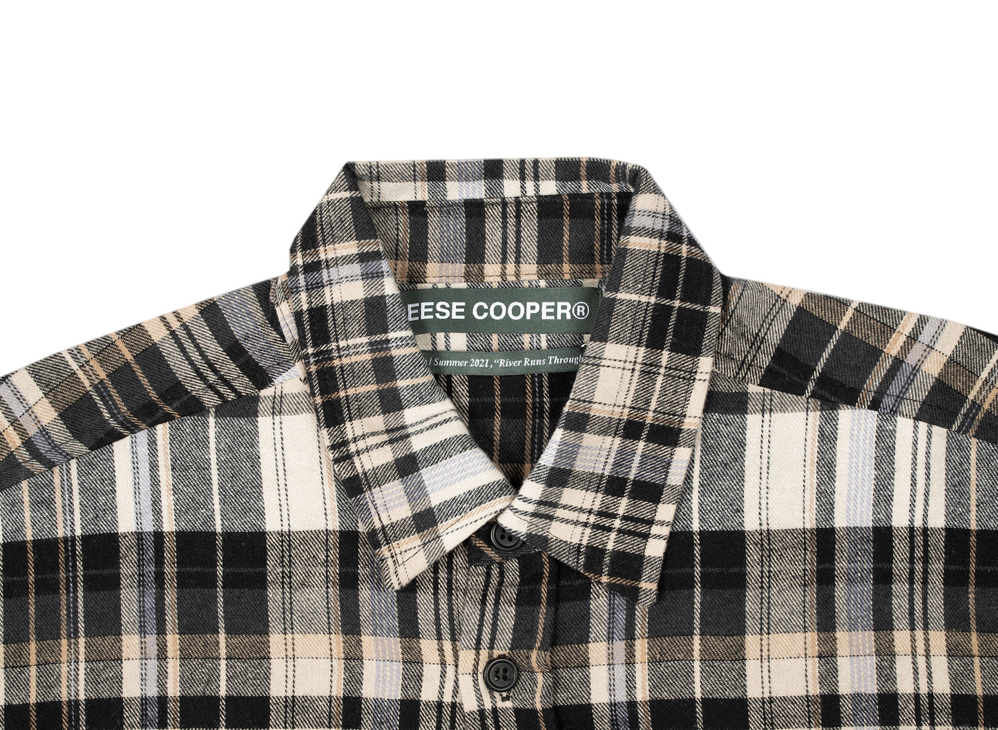 Reese Cooper Oversized Leichtes Flanellhemd