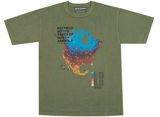 Reese Cooper Trees of North America Tee in Sage