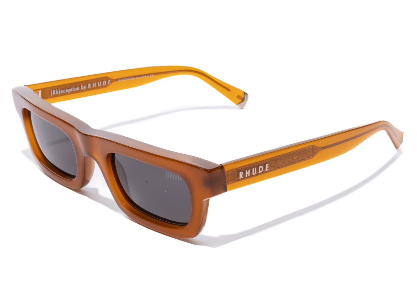 Rhude Lightning Frame Sunglasses in Brown