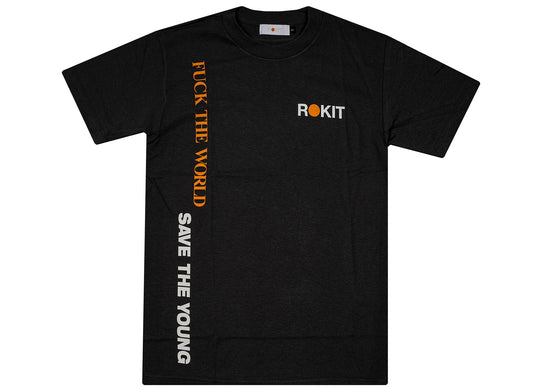 Rokit FTW Tee in Dark Grey