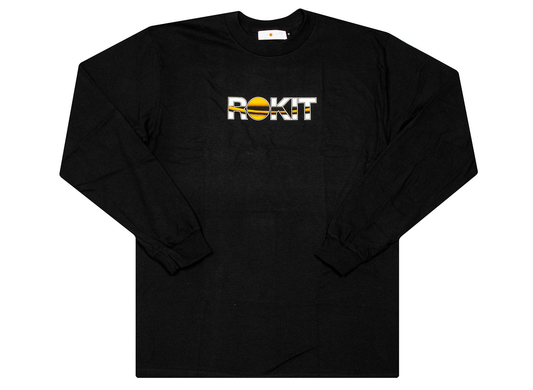 Rokit Ornament Longsleeve in Black