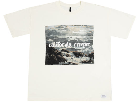 Stampd Art Worker Vol 1.2 - California Creeper Tee in Faded White