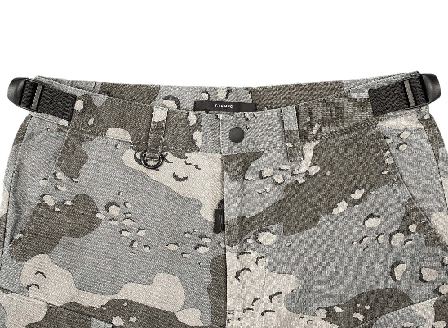 Pantalones cargo con estampado de camuflaje desértico Stampd