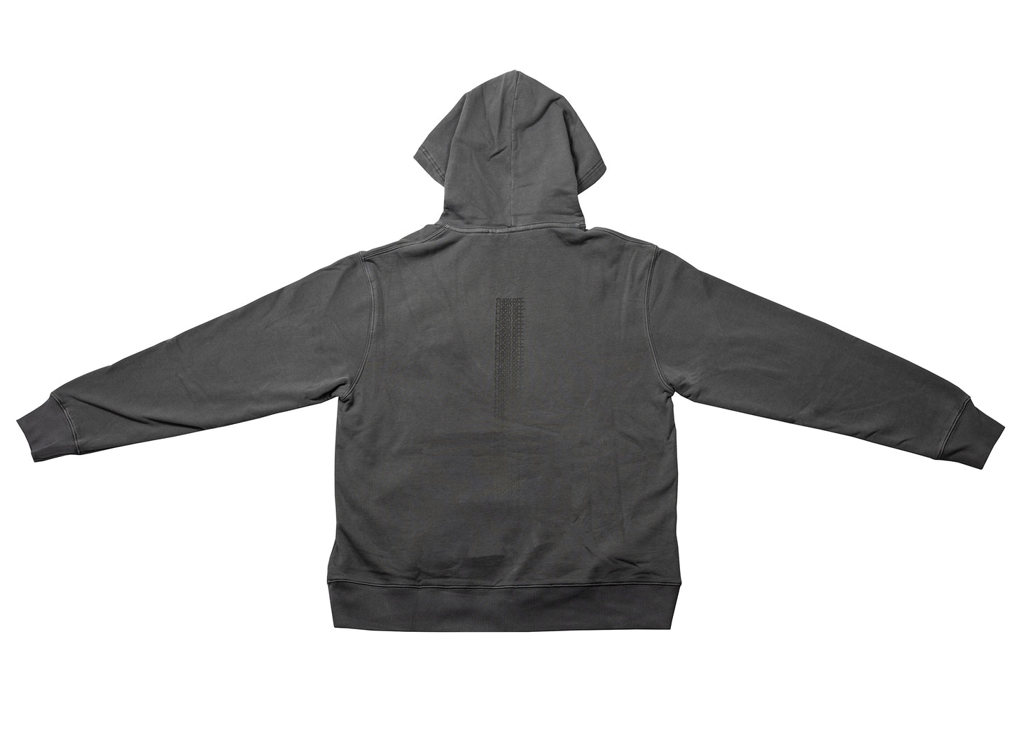 Stampd Fuck Off Drag Hoodie in Steel Grey