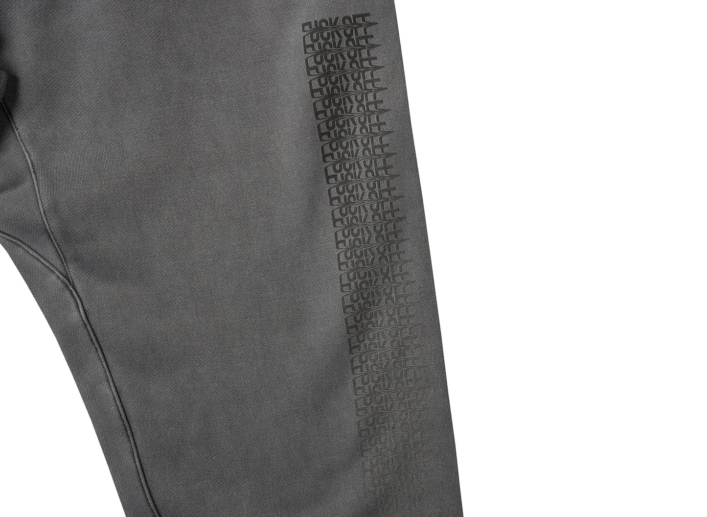Stampd Fuck Off Drag Perfect Sweatpants in Steel Grey