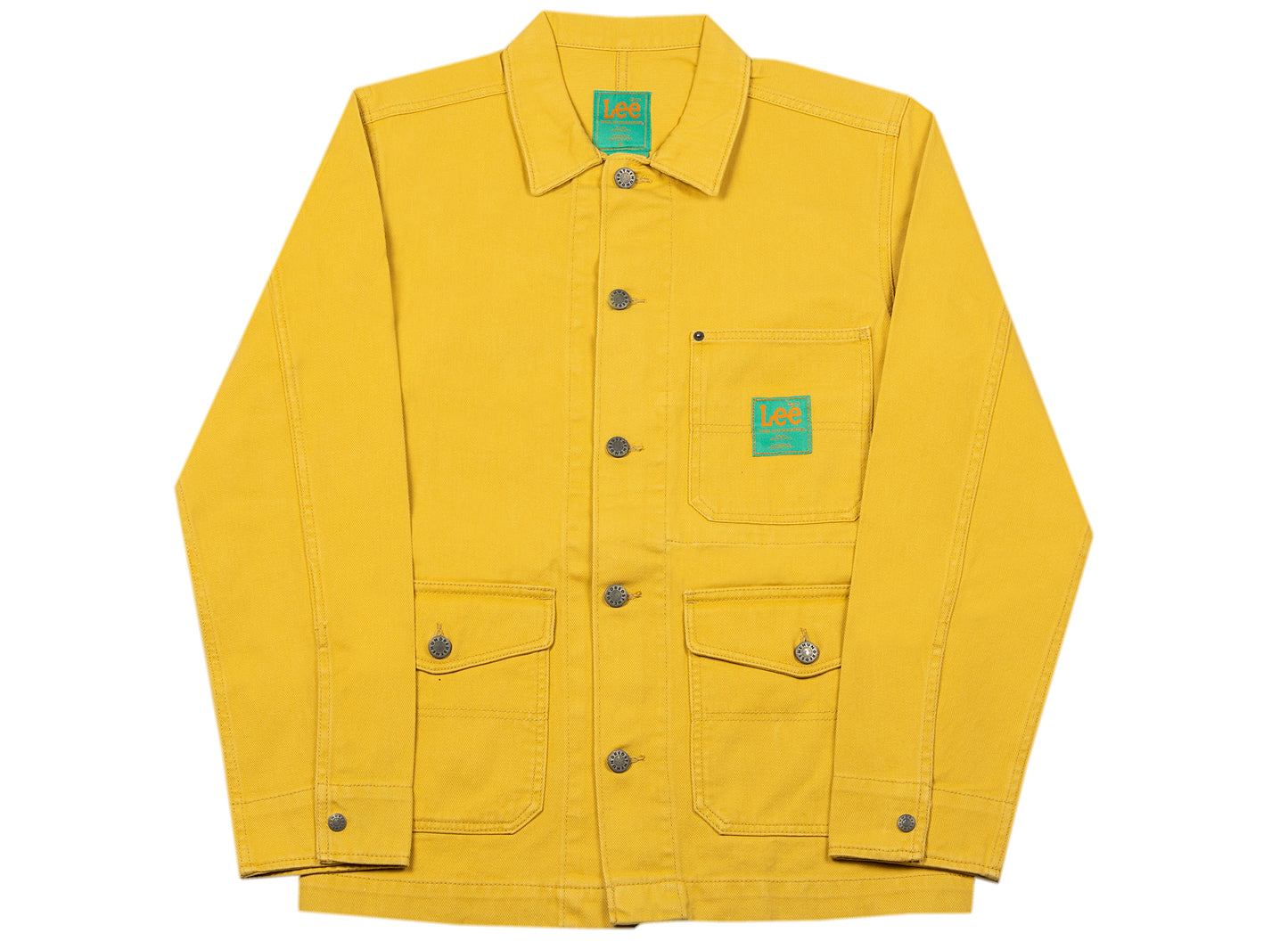 The Hundreds x Lee Jeans Chore Jacket in Yellow