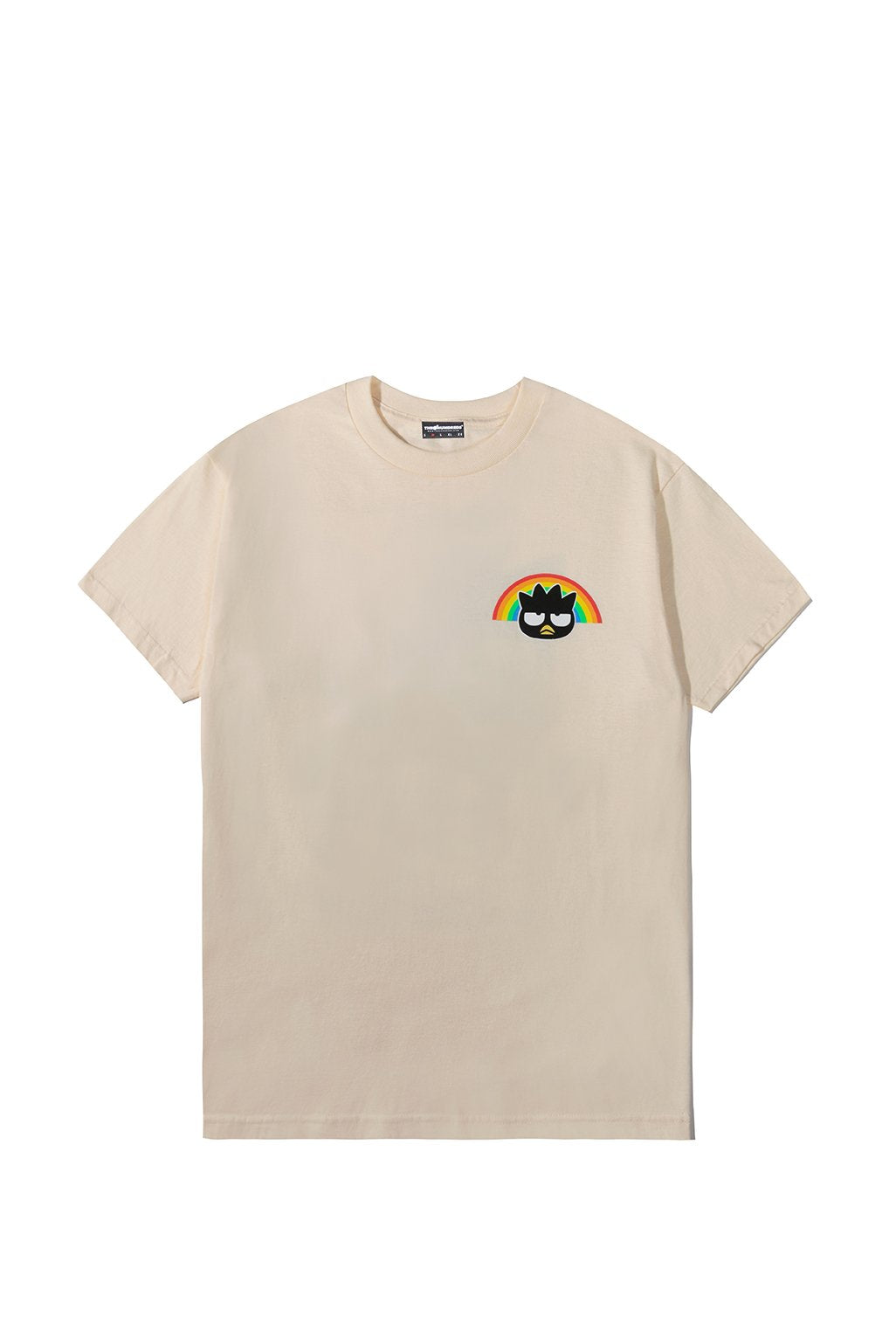 Camiseta The Hundreds x Sanrio Badtz-Maru en color crema