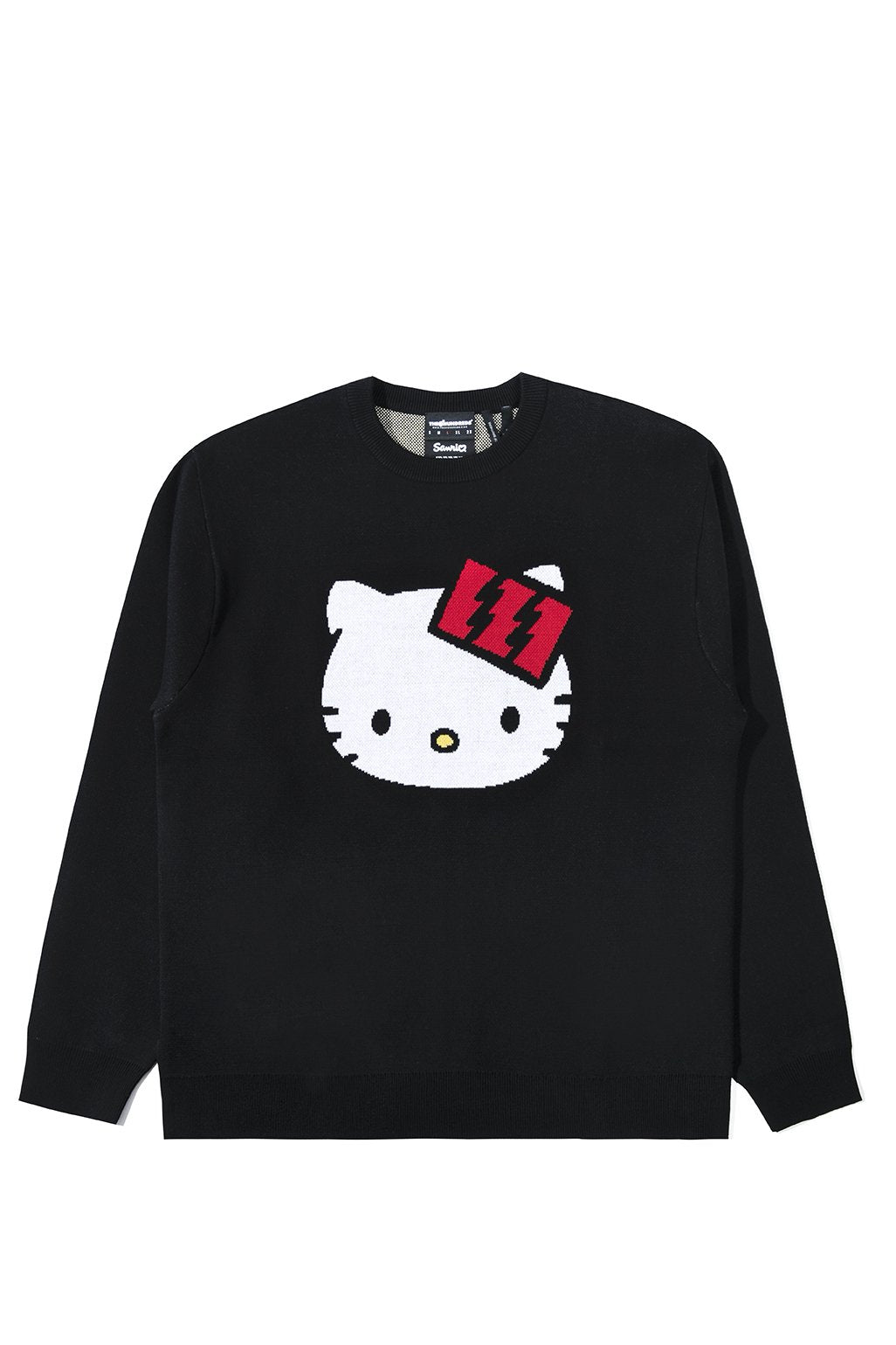 Suéter Hello Kitty The Hundreds x Sanrio en negro