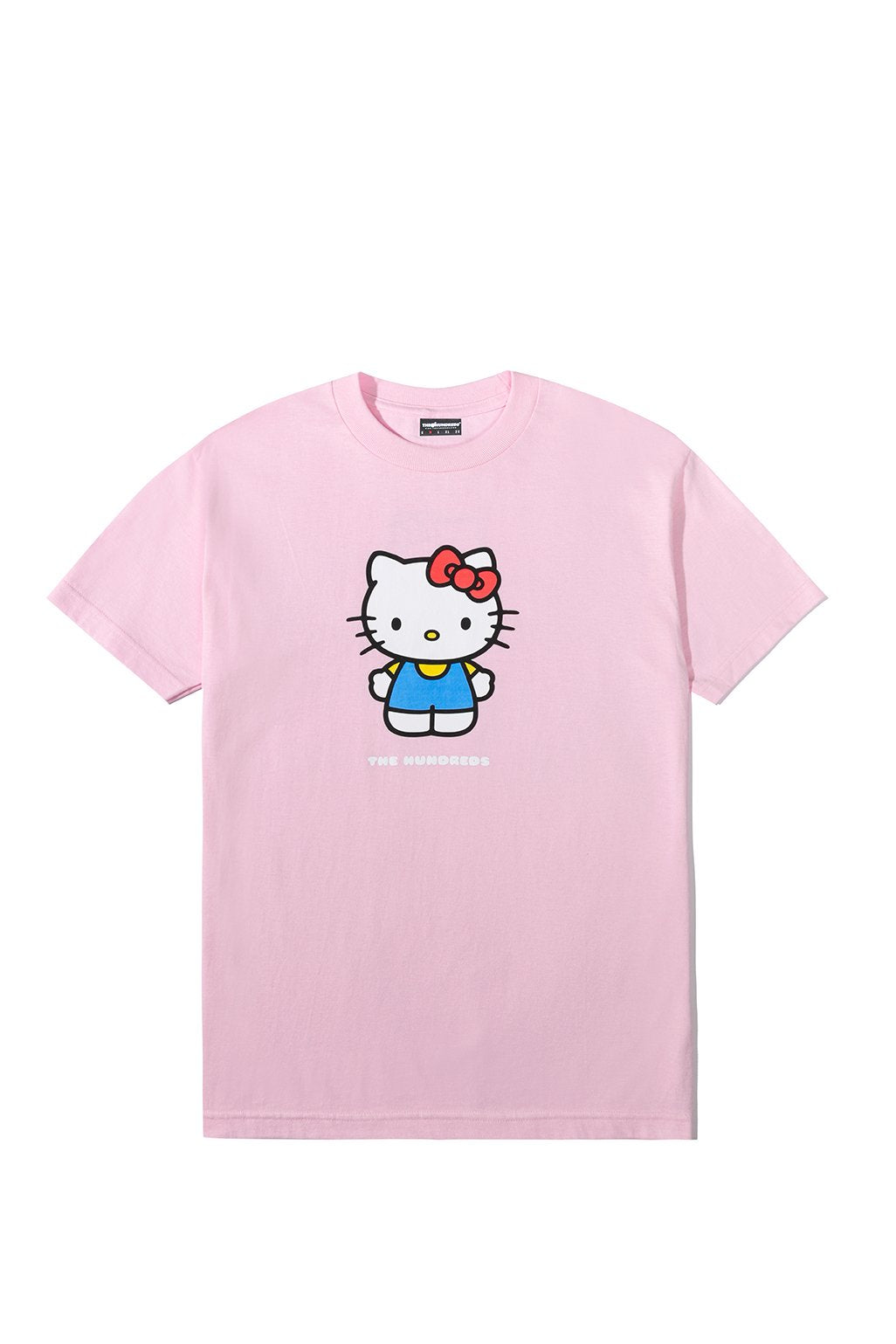 Camiseta rosa de The Hundreds x Sanrio Kitty
