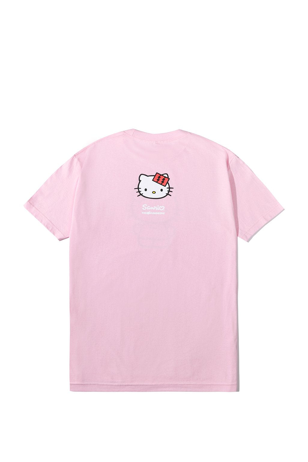 Camiseta rosa de The Hundreds x Sanrio Kitty