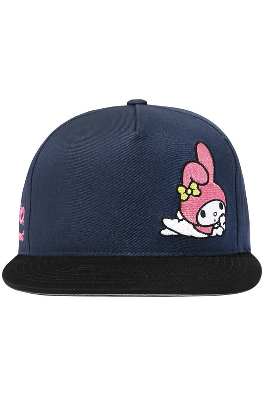 The Hundreds x Sanrio My Melody Snapback in Navy