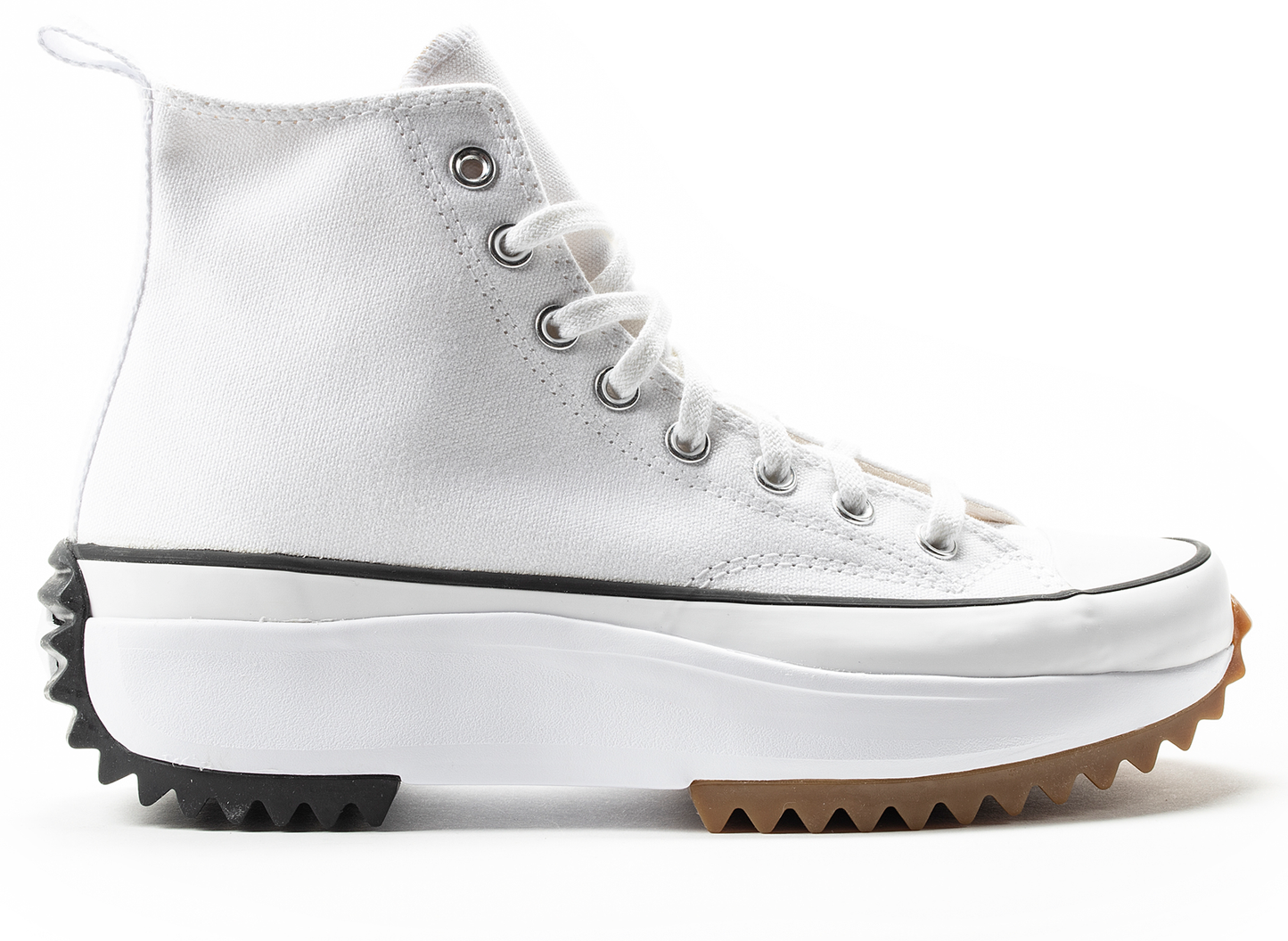 Unisex Converse Run Star Hike Hi in White / Black / Gum