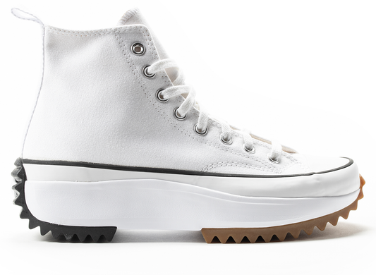 Unisex Converse Run Star Hike Hi in White / Black / Gum