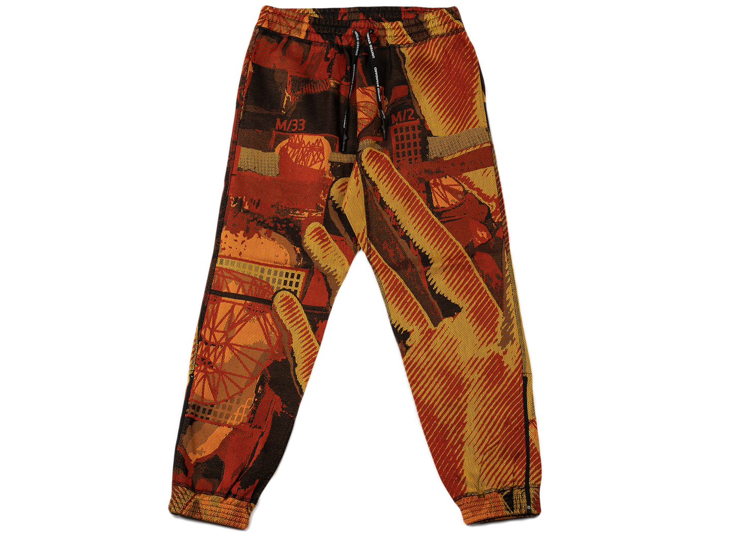 United Standard Jacquard Pants in Orange
