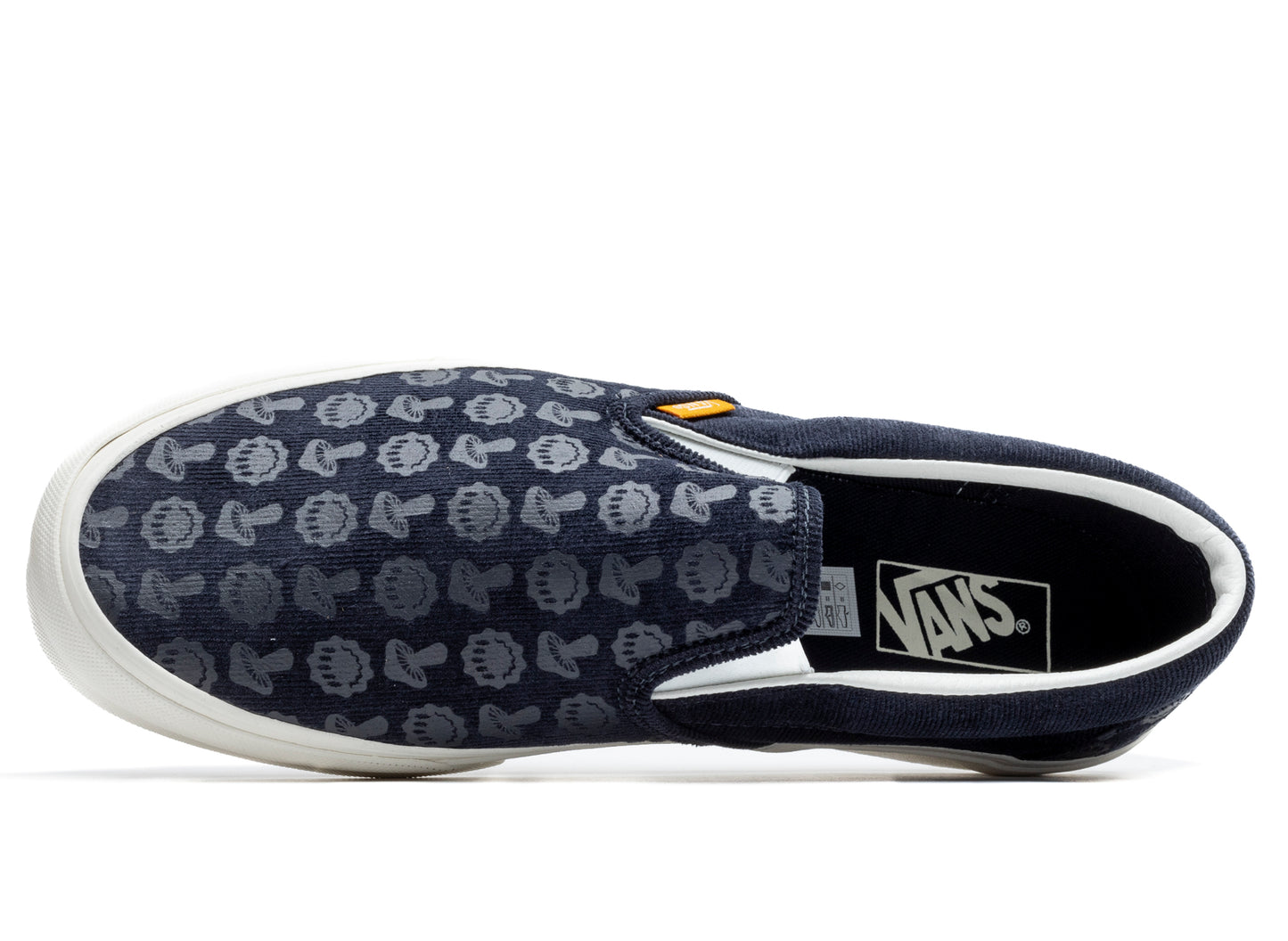 Vans Classic Slip-On 'Trippy Cord' in Navy / Multi - view 4