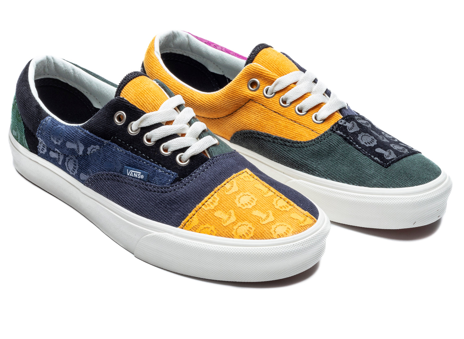 Vans Era Patchwork 'Trippy Cord' in Black / Multi