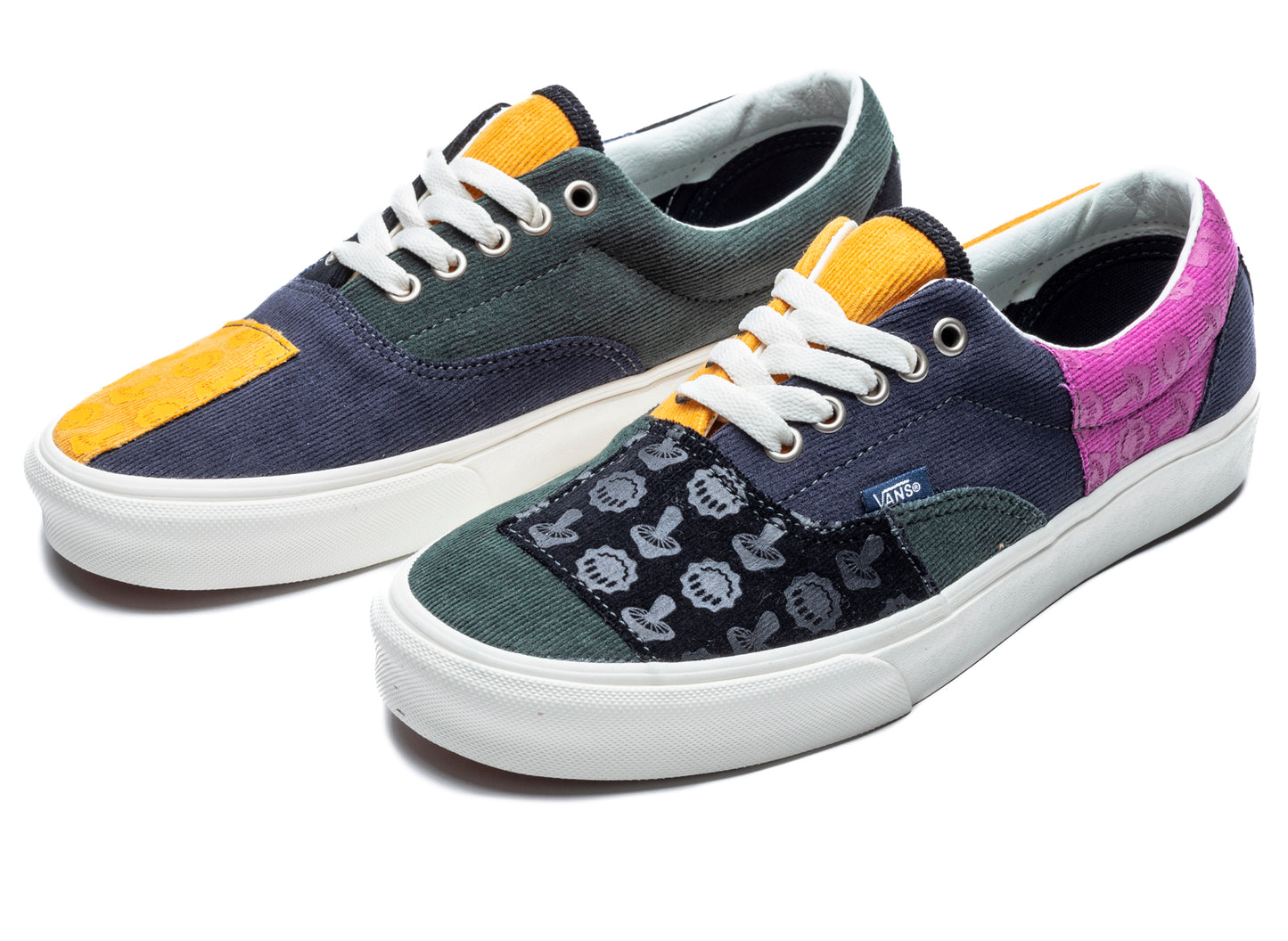 Vans Era Patchwork 'Trippy Cord' in Black / Multi - view 2