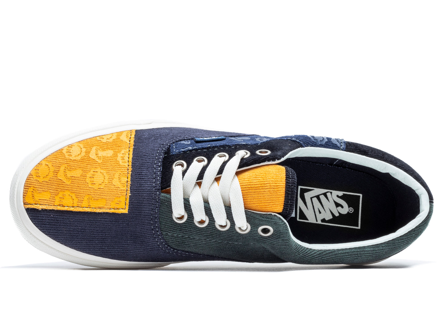 Vans Era Patchwork 'Trippy Cord' in Black / Multi - view 6