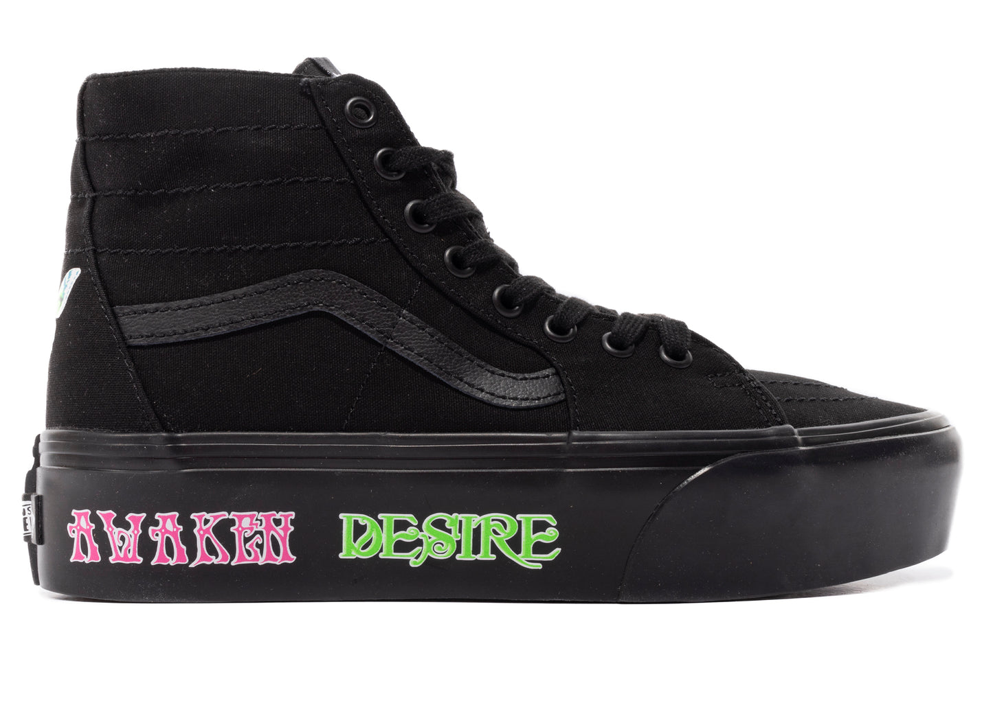 Vans Sk8-Hi Tapered Stackform Morph in Blackout