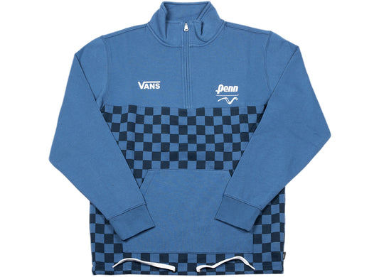 Vans x Penn Half Zip in True Navy