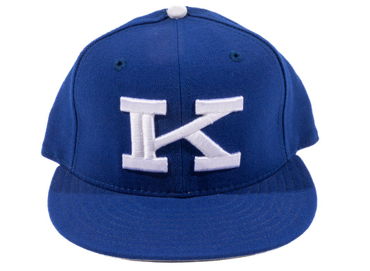 Vintage Kentucky Fitted Hat in Blue / White