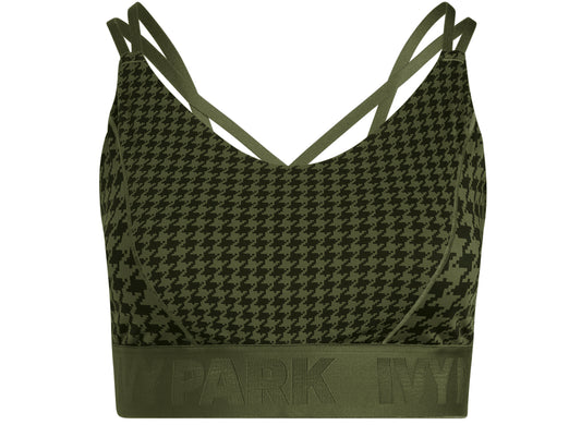 Women's Adidas IVY PARK Strap Bra in Black