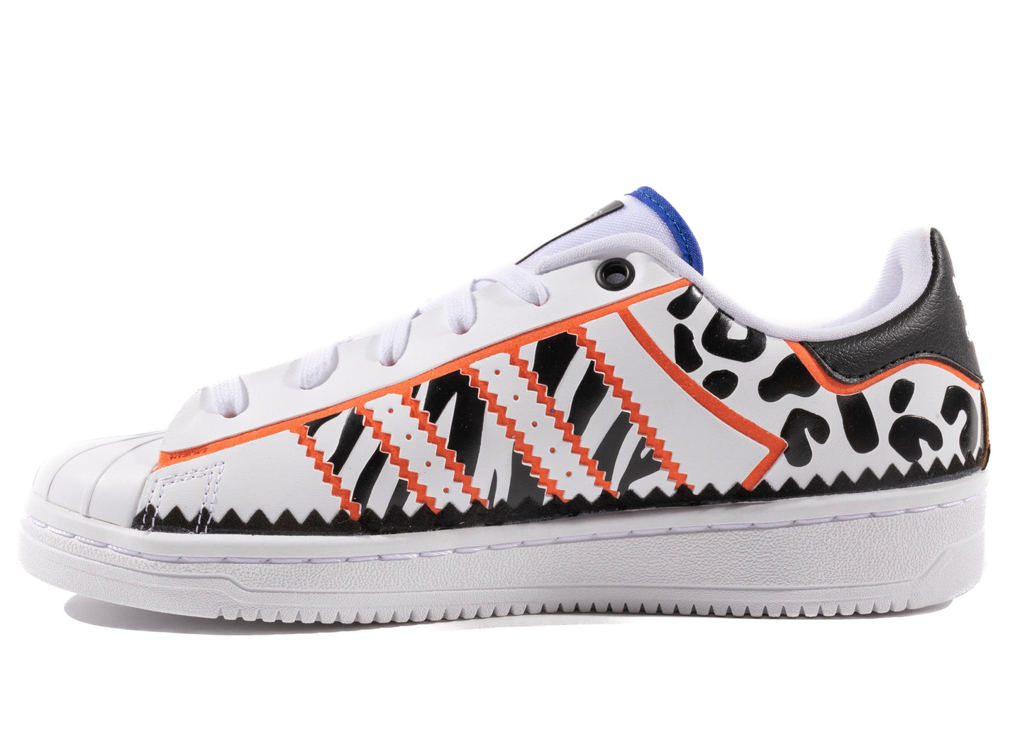 Women's Adidas Superstar OT Tech in Flat White / Core Black