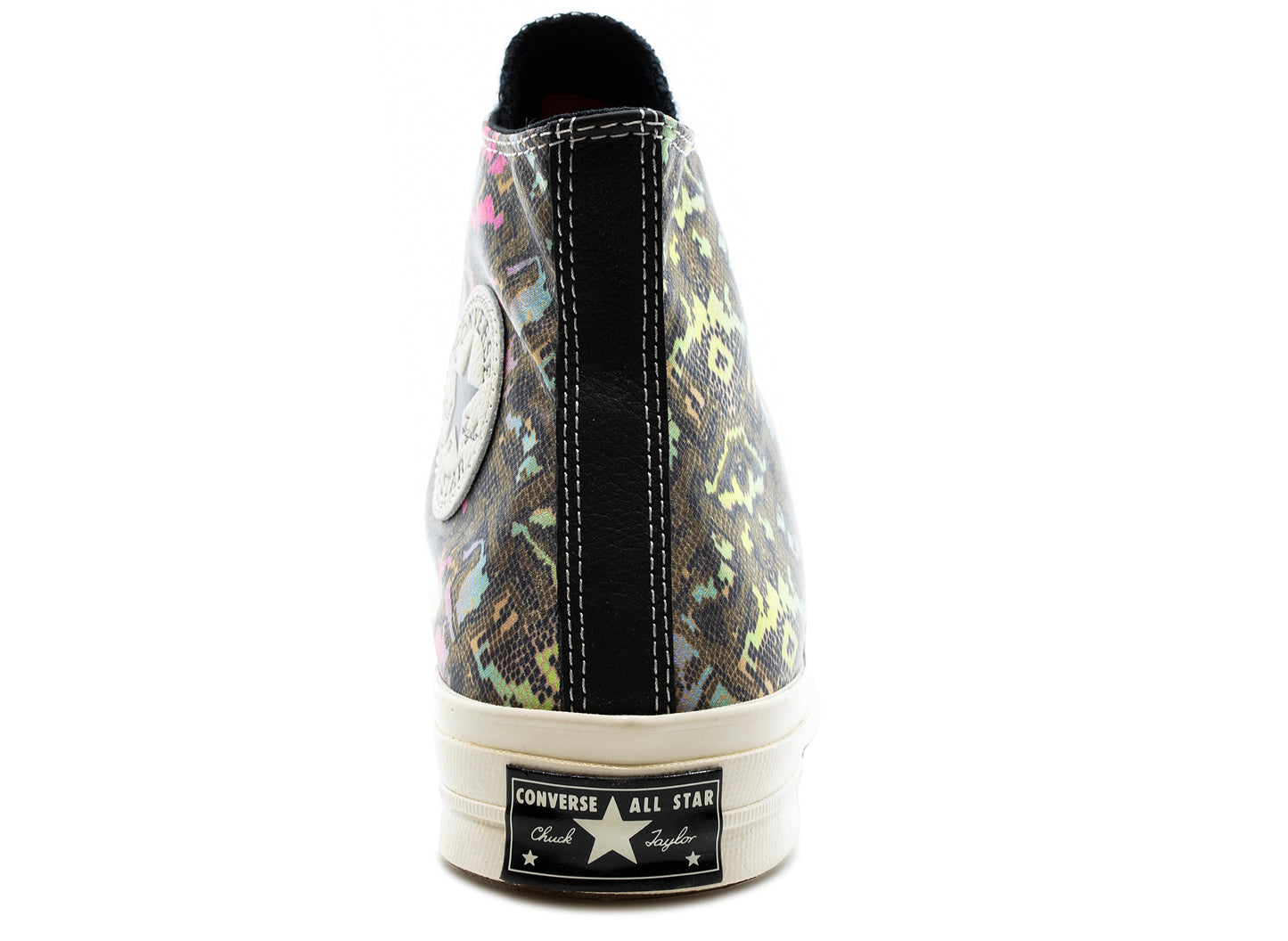Women's Converse Chuck 70 Hi 'Digital Daze' in Black / Hyper Pink / Egret