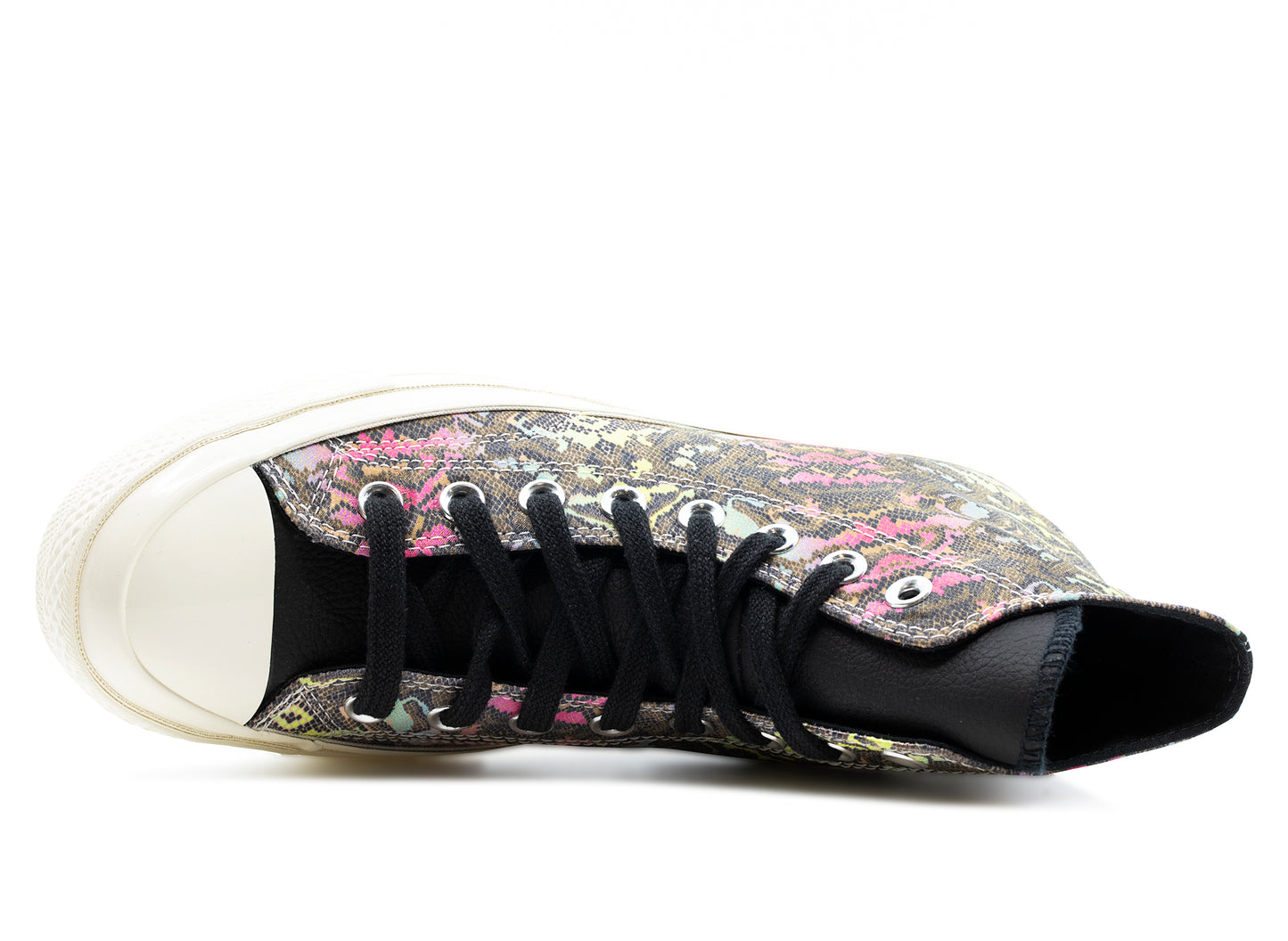 Women's Converse Chuck 70 Hi 'Digital Daze' in Black / Hyper Pink / Egret
