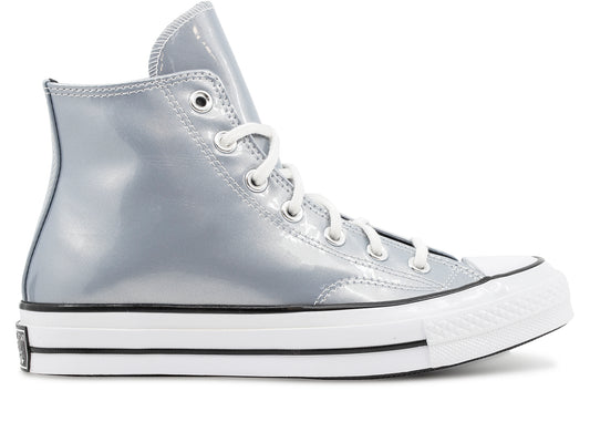 Women's Converse Chuck 70 Hi 'Industrial Glam' in Silver / Egret / Black
