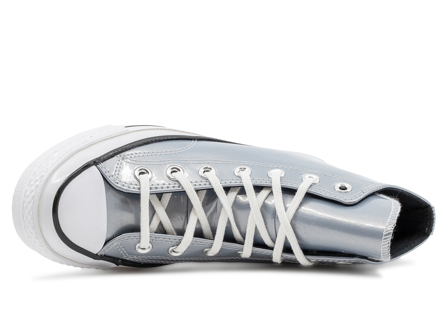 Women's Converse Chuck 70 Hi 'Industrial Glam' in Silver / Egret / Black