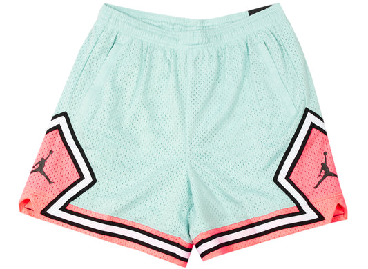 Women's Jordan Diamond Shorts in Light Dew / Sunset Pulse