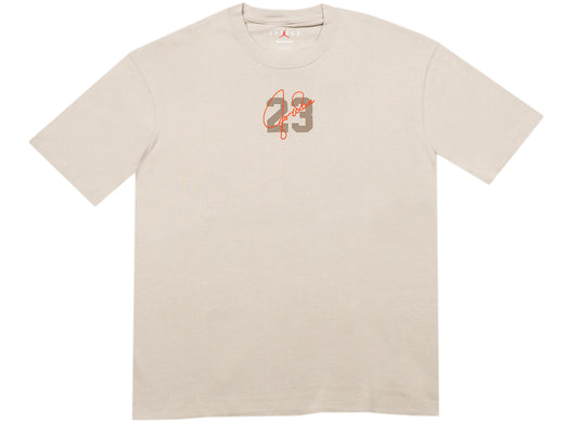 Women's Jordan Essentials S/S Graphic Tee in Moon Particle
