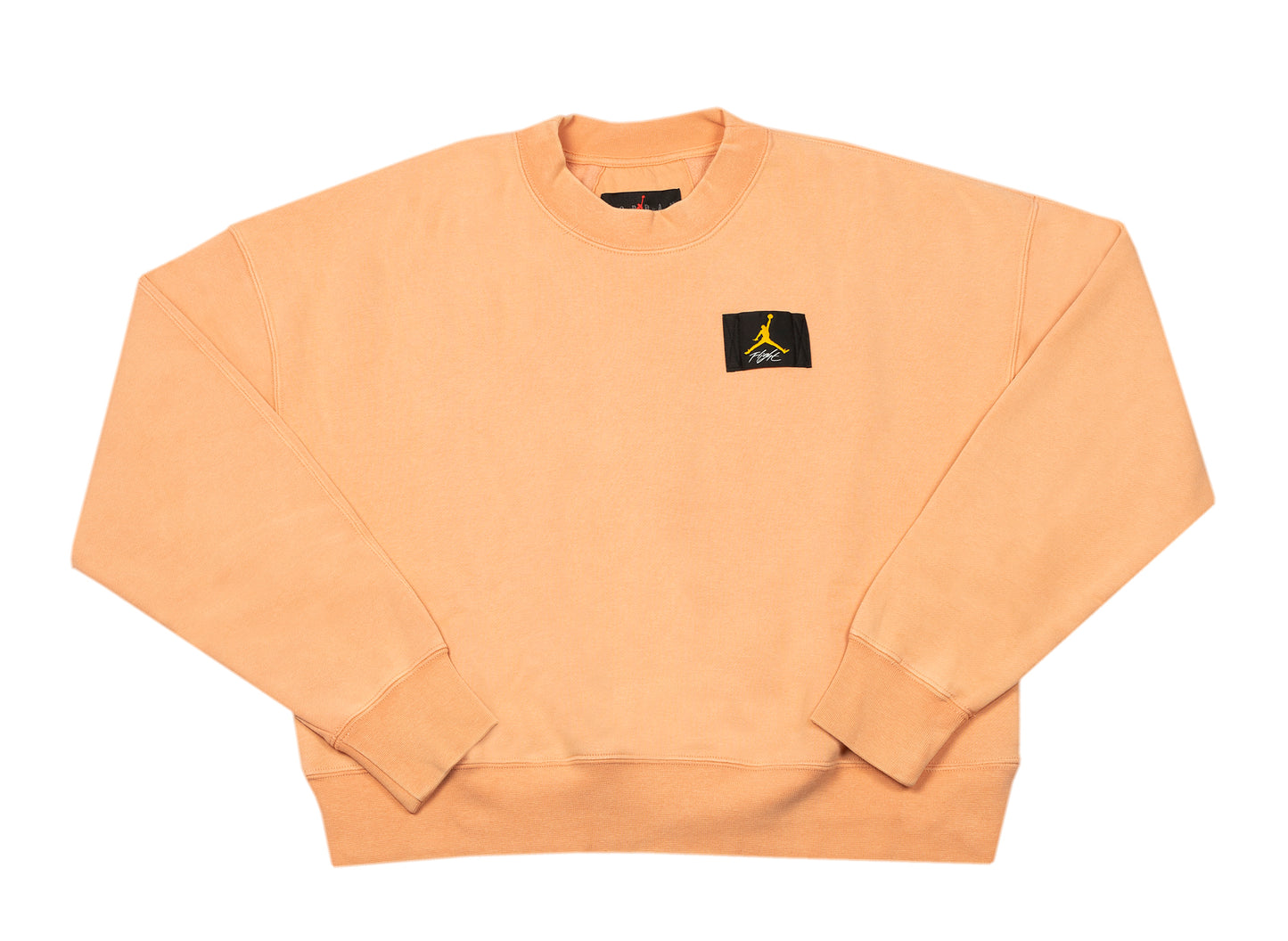 Jordan Flight Fleece Crewneck para mujer en Albaricoque
