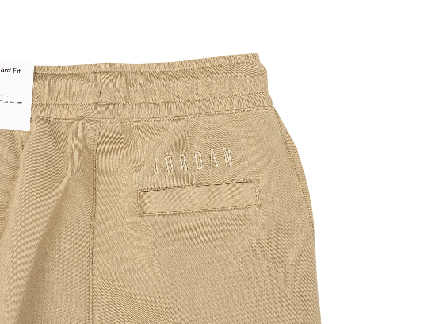 Women's Jordan New Classics Capsule Suit Pants in Khaki / Thunder Grey / Pure Platinum