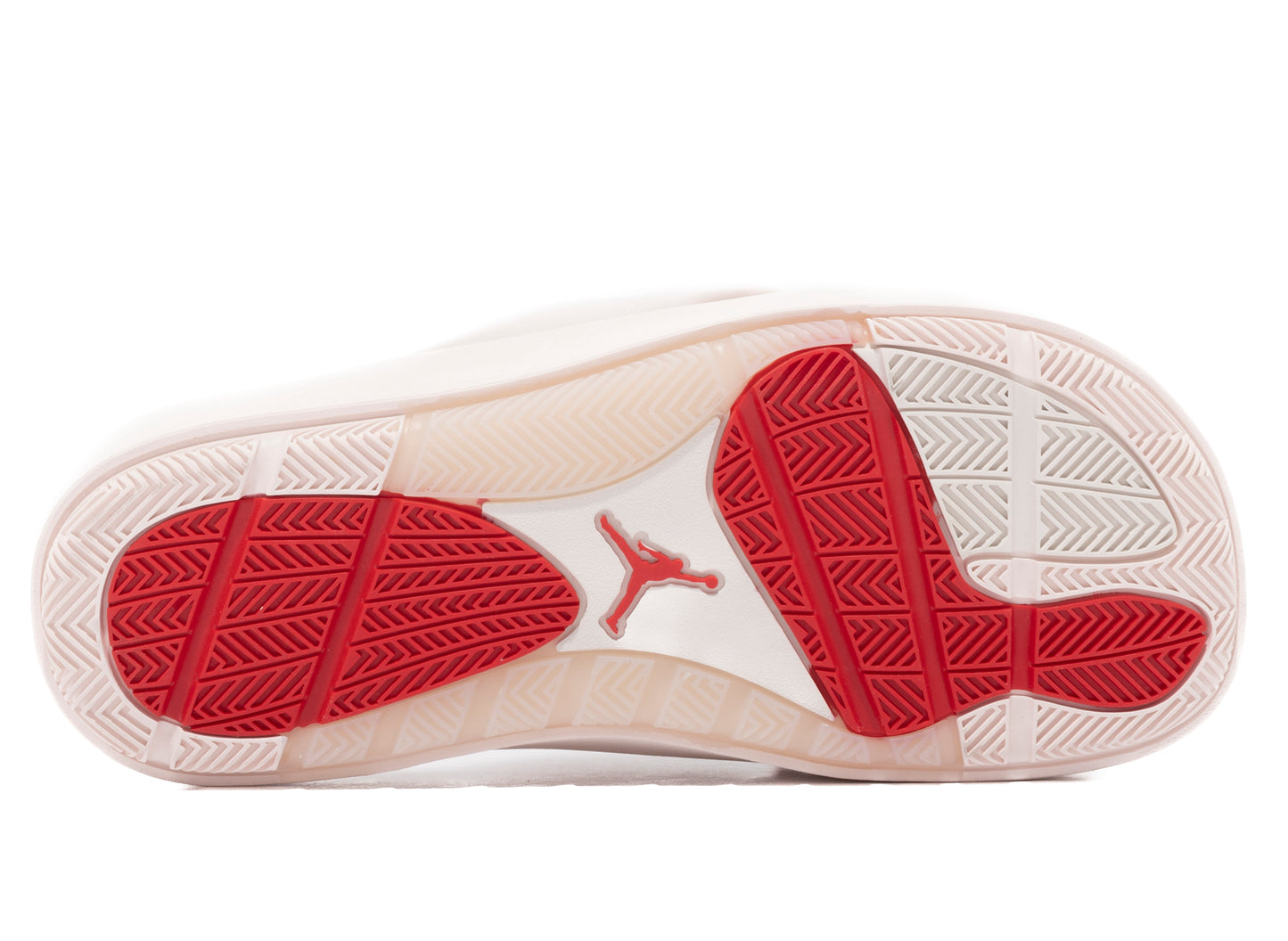 Women's Jordan Sophia Slides in Light Soft Pink / Fire Red / Phantom