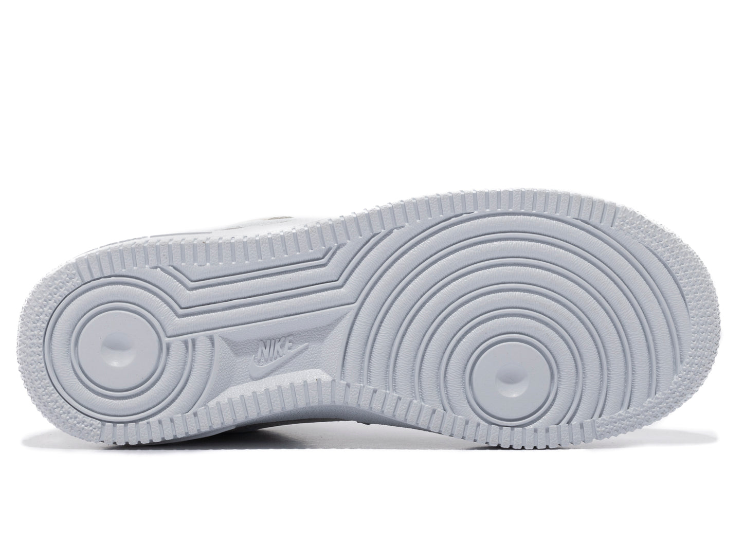 Women's Nike Air Force 1 '07 'Be Kind' in Football Grey / Aura / Ocean Blue