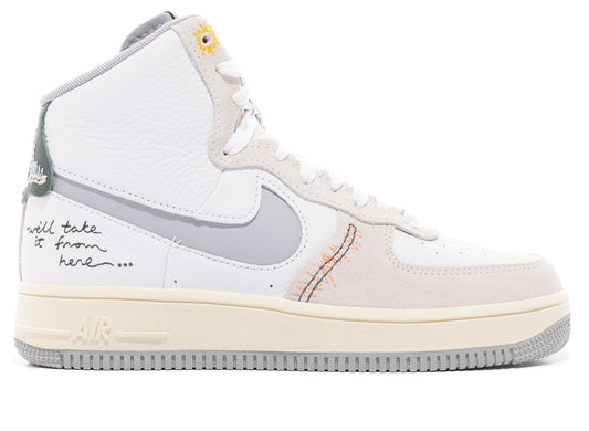 Women's Nike Air Force 1 Sculpt in White / Wolf Grey / Summit White