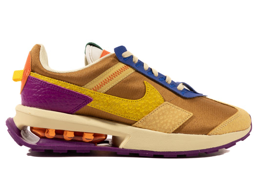 Women's Nike Air Max Pre Day in Wheat / Yellow Strike / Red Plum / Orange